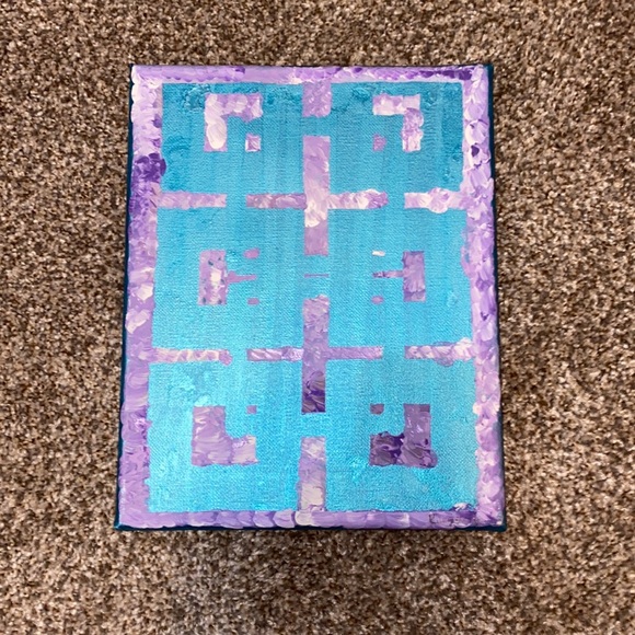 🎨 Handmade Canvas Painting 🎨 - Picture 1 of 3